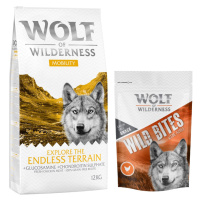 Wolf of Wilderness granule 12 kg + snack 180g zdarma! - „Explore The Endless Terrain“ - Mobility