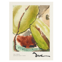 Obrazová reprodukce The Trees - Arthur Dove, 30x40 cm