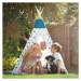 Bigjigs Toys Teepee pestrofarebné