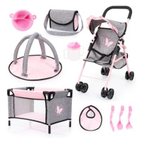 Bayer Design Golfový Buggy set růžová/šedá