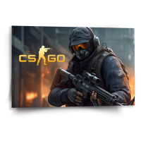 Sablio Obraz CS:GO Voják 2 - 60x40 cm