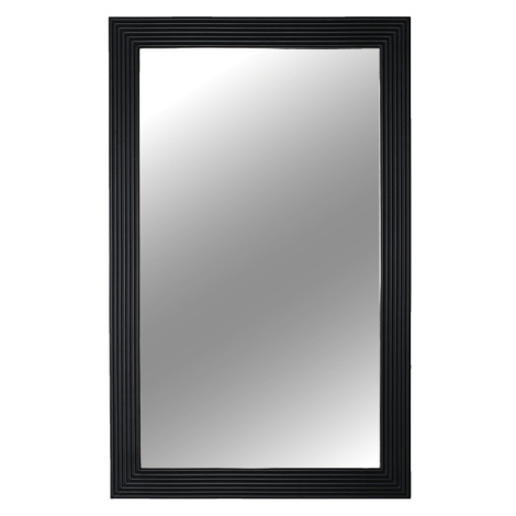 Zrcadlo, dřevěný rám černé barvy, MALKIA TYP 1 Tempo Kondela