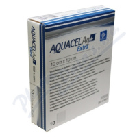 Aquacel Ag+ extra 10x10cm 10ks