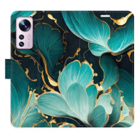 iSaprio flip pouzdro Blue Flowers 02 pro Xiaomi 12 / 12X