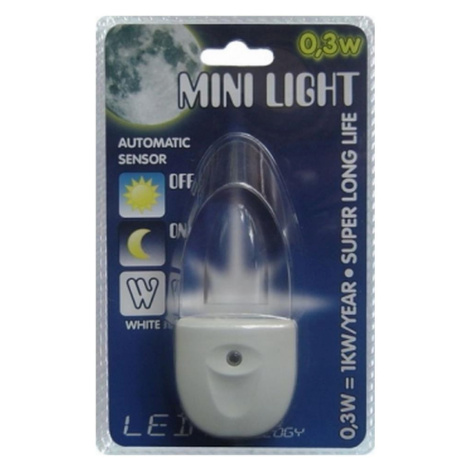 Prezent Svítidlo do zásuvky MINI-LIGHT (bílé světlo)