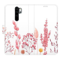 iSaprio flip pouzdro Pink Flowers 03 pro Xiaomi Redmi Note 8 Pro