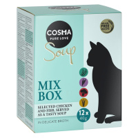 Výhodné balení: Cosma polévky 24 x 40g - Mix 2 (4 druhy)