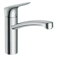 Dřezová baterie Hansgrohe Logis s otočným ramínkem chrom 71860000