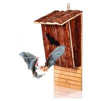 Blumfeldt Domeček pro netopýry, ptačí budka, pomoc při přezimování, celoročně obyvatelný, jedlov