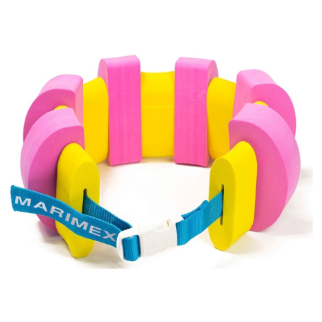 Plavecký pás Plavčík 1000 mm - růžovo/žlutý Marimex