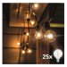 Brilagi Brilagi - LED Venkovní dekorační řetěz GIRLANDA 25xE12 20m IP44 teplá bílá