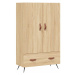 vidaXL Skříň highboard dub sonoma 69,5 x 31 x 115 cm kompozitní dřevo