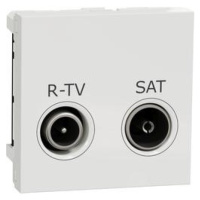 Schneider Electric Nová Unica televizní zásuvka TV/R+SAT individuální bílá NU345418