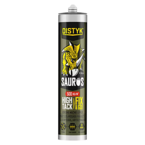 Lepidlo univerzální Den Braven Distyk SAURUS High tack 290ml bílý