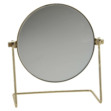 H&S Decoration Kulaté stolní zrcadlo LOLY zlaté