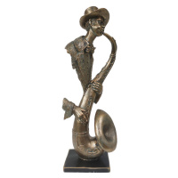 Signes Grimalt Figura Saxofonu Hudebníka Zlatá