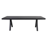 Černý jídelní stůl 100x240 cm Muden – Light & Living