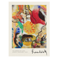 Obrazová reprodukce The Garden of Love - Wassily Kandinsky, 30x40 cm