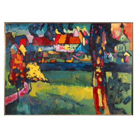 Obrazová reprodukce Murnau (1909), Wassily Kandinsky, 40 × 30 cm