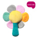 Plyšová hračka s chrastítkem Květinka, Rainbow Flower, BabyOno