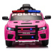 Mamido Elektrické autíčko Dodge Charger policejní růžové