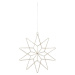 Světelná dekorace s vánočním motivem ve zlaté barvě ø 31 cm Gleam – Markslöjd