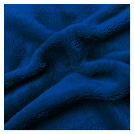 Mikroflanelové prostěradlo Classic (180 x 200 cm) - modrá