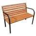 Rojaplast 30170 Parková lavice dřevěná s železnou kostrou