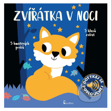 Zvířátka v noci - zvukové leporelo,Zvířátka v noci - zvukové leporelo - kniha z kategorie Pre de AXIÓMA