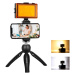 Puluz Live broadcast kit tripod mount + LED lamp + phone clamp