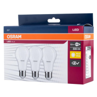 3PAK LED žárovka LED A60 E27 8,5W = 60W 806lm 2700K Teplá OSRAM Value