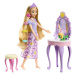 Mattel disney princess locika se stylovými doplňky, hlx28