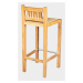 FaKOPA s. r. o. NANDA II barovka - barová židle z teaku