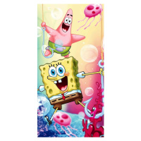 Bavlněná dětská osuška 70x140 cm Sponge Bob – Jerry Fabrics