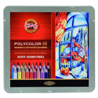 KOH-I-NOOR Polycolor Artist's Coloured Pencils Sada barevných tužek 48 ks