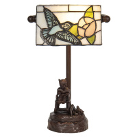 Clayre&Eef Stolní lampa 5LL-6050 ve stylu Tiffany