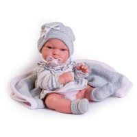 ANTONIO JUAN - 60029 TONETA - realistická panenka miminko s celovinylovým tělem - 33 cm
