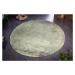 Estila Vintage kruhový koberec Adassil s vypraným efektem 150cm