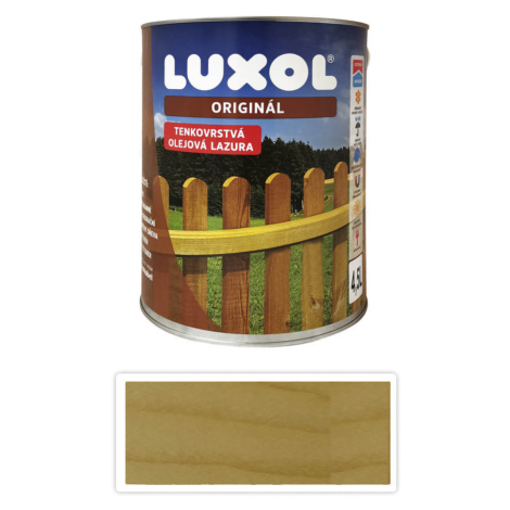 LUXOL Originál - dekorativní tenkovrstvá lazura na dřevo 4.5 l Bezbarvá