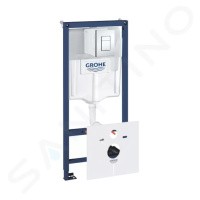 Grohe 38827000 - Předstěnová instalace pro závěsné WC, nádržka GD2, tlačítko Skate Cosmo, chrom