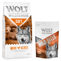 Wolf of Wilderness granule 12 kg + snack 180g zdarma! - Adult 