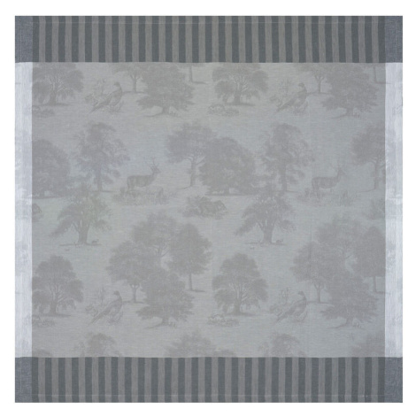 LE JACQUARD FRANÇAIS Le Jacquard Francais SOUVERAINE Ubrus  Stříbrná Rozměr: průměr 175 cm