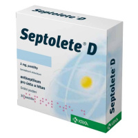 Septolete D 1 mg 30 pastilek