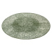 Hanse Home Collection koberce Kusový koberec Gloria 105519 Green kruh - 160x160 (průměr) kruh cm