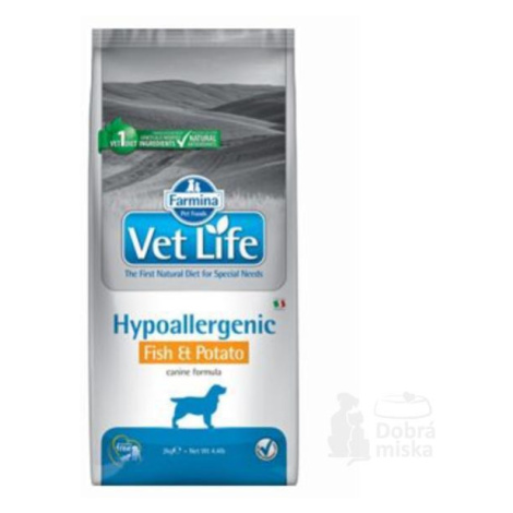 Vet Life Natural DOG Hypo Fish & Potato 2kg