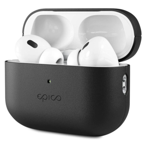 Kožené pouzdro pro AirPods Pro 2 Epico Leather Case - černé