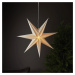 STAR TRADING Papírová hvězda Point bez osvětlení bílá Ø 60 cm