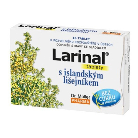 Larinal s islandským lišejníkem tbl.16 Dr.Müller