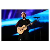 Fotografie Ed Sheeran on stage during Global Citizen Live, Marc Piasecki, 40 × 26.7 cm