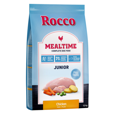 Rocco Mealtime granule, 12 kg za skvělou cenu! - Junior kuřecí